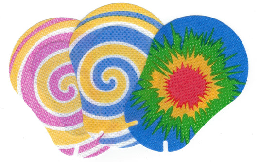 MYI : Pink Swirl-Blue Swirl-TieDye